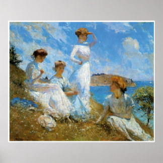 Sommaren, 1909 Frank Weston Benson Poster
