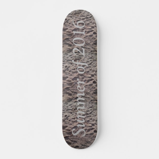Sommaren 2016 Sandy Beach Skateboard Bräda 20,5 Cm (Framsida)