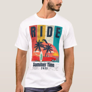 Sommaren 2023 Cadillac Sunset Ride T Shirt