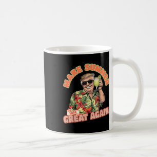 Sommaren 2024 Underbart igen Donald Trump Vacation Kaffemugg