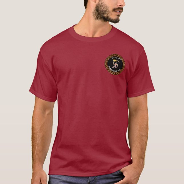 Sommaren 2025 Pocket-Logotypen - Olympiska T Shirt (Framsida)