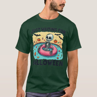 Sommaren 2025: Spooky Skeleton väntar bara på T Shirt