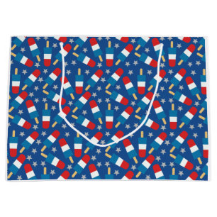 Sommaren 4 juli Patriotic Popsicles