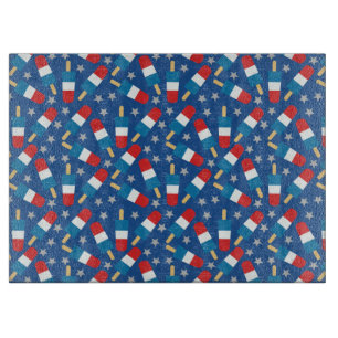 Sommaren 4 juli Patriotic Popsicles