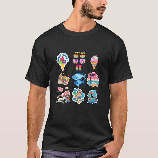 Sommaren är fantastisk samling t shirt (Framsida)