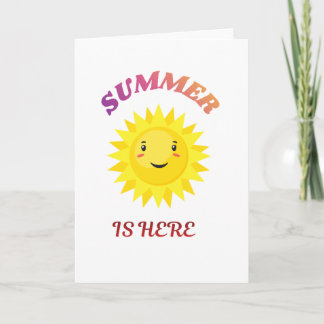 Sommaren är här kort