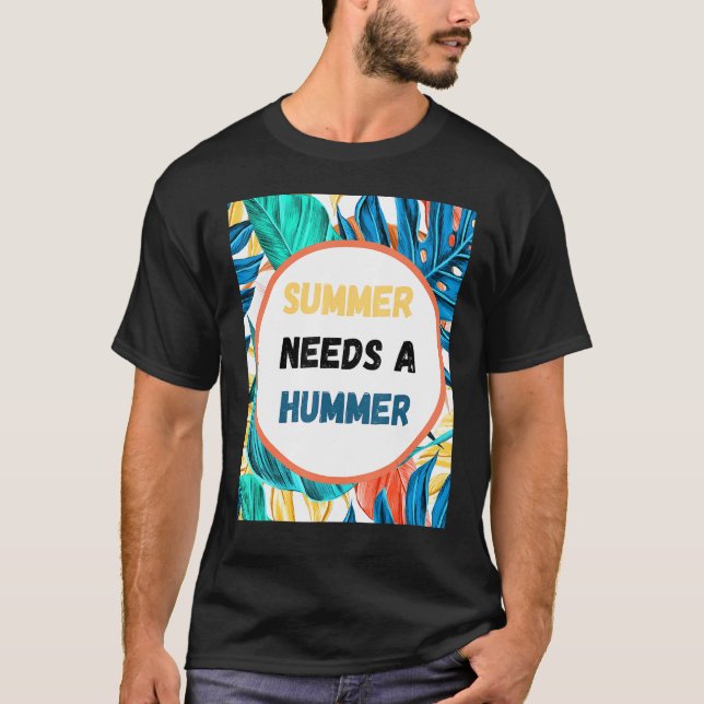 Sommaren behöver en hummer t shirt (Framsida)