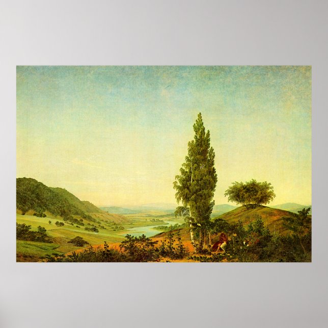 Sommaren, Caspar David Friedrich, Poster (Framsidan)