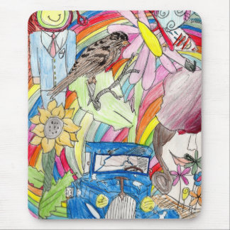 Sommaren drömm Mousepad Musmatta