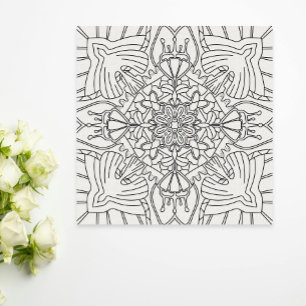 Sommaren: fredliga botaniska färgämnen poster