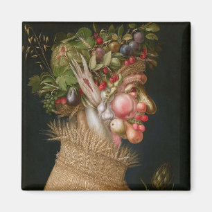 Sommaren, Giuseppe Arcimboldo, 1573 Magnet