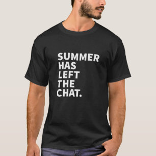 Sommaren har Lämnat Chattan sommaren Personlig Nam T Shirt