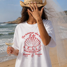 Sommaren Hon Sa Ja Anpassad Sjungmötröja T Shirt