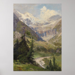 Sommaren i bergen av Petrides Poster