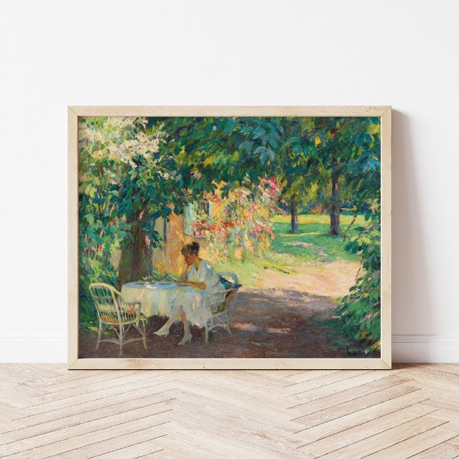 Sommaren i Garden | Edward Cucuel Poster (Skapare uppladdad)