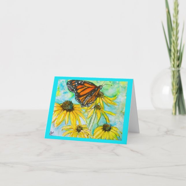 Sommaren i Garden Helgkort (Framsida)