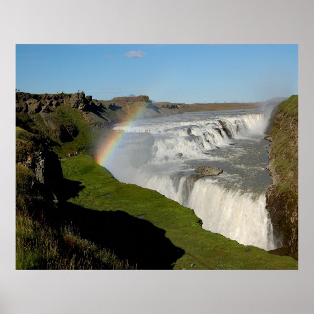 Sommaren i Gullfoss Poster (Framsidan)