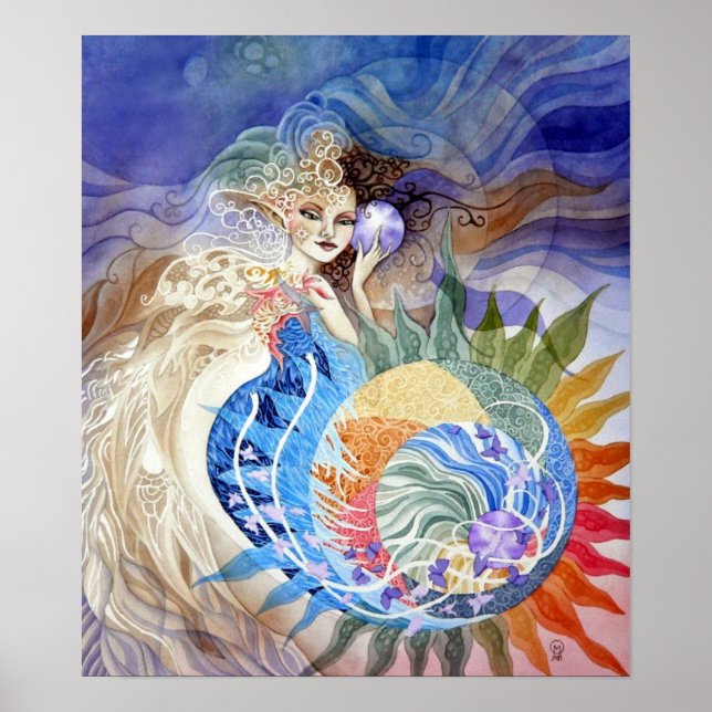 Sommaren i Kärlek Poster (Framsidan)