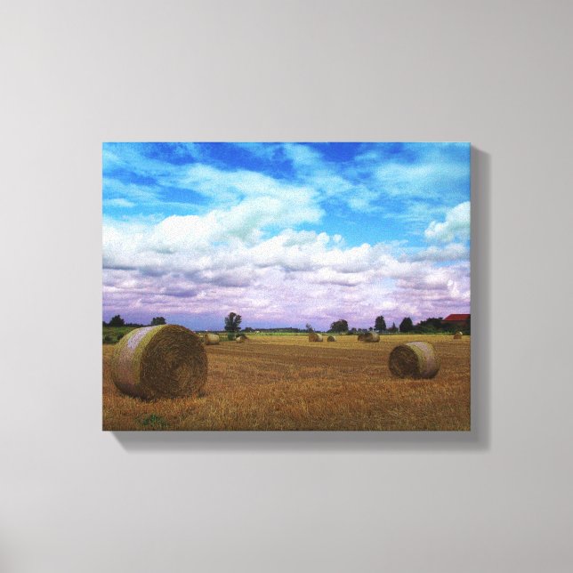 Sommaren i Land Canvastryck (Framsida)