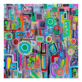 Sommaren i Perfekten City Poster Perfect Poster