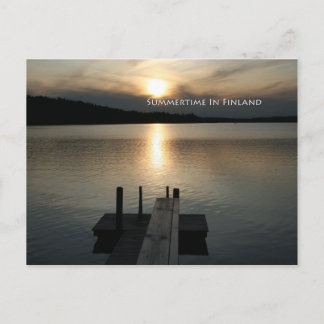 Sommaren i Saimaa Vykort