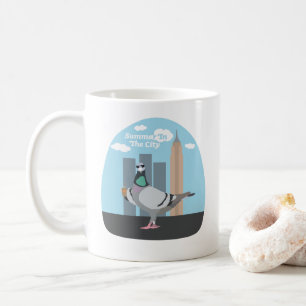 Sommaren i staden kaffemugg