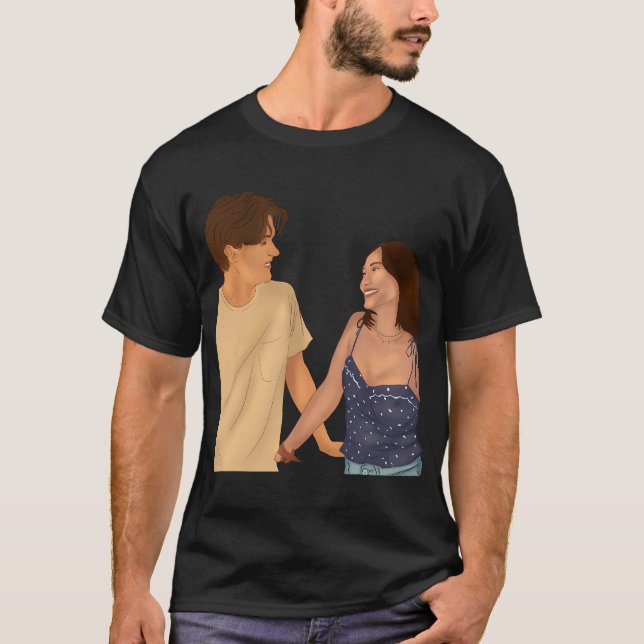 Sommaren jag blev snygg t shirt (Framsida)