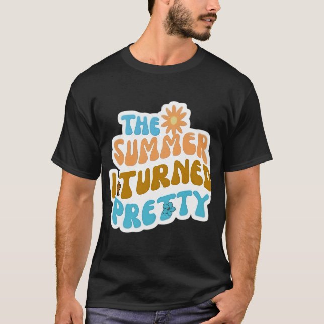 Sommaren jag blev snygg, t shirt (Framsida)