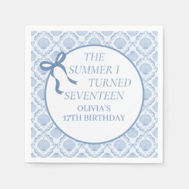 Sommaren jag fyllde sjutton 17-årsdag pappersservett