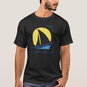 Sommaren jag vände Söt Cousins Beach Boat T Shirt