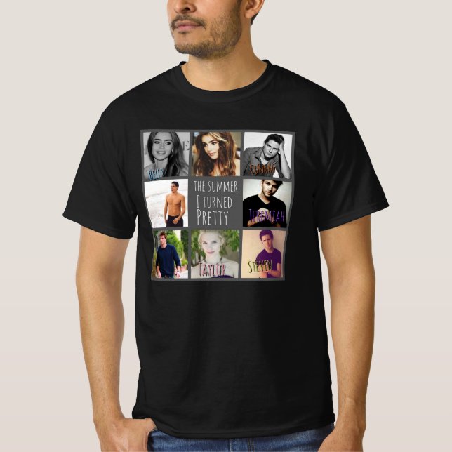 Sommaren jag vände Söt klassiskt T Shirt (Framsida)