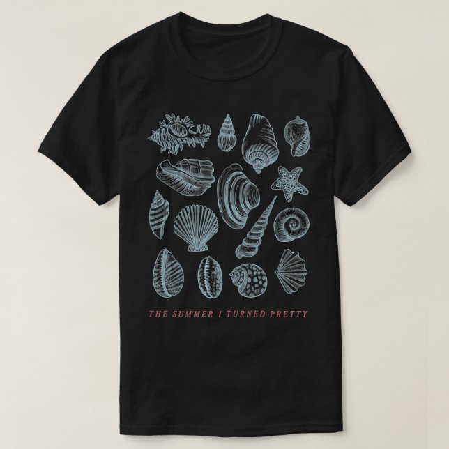 Sommaren jag vände Söt Snäckas Premium T Shirt (Design framsida)