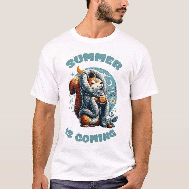 Sommaren kommer t shirt (Framsida)