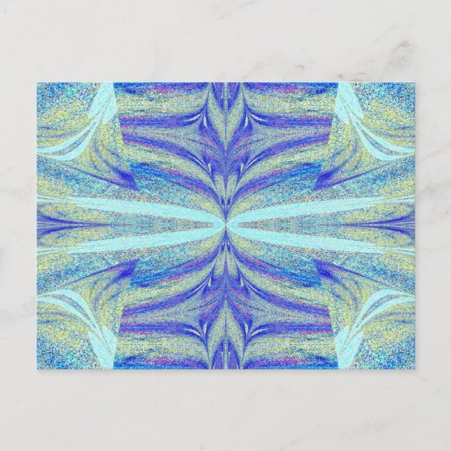 Sommaren Mist Butterfly 1 Vykort (Framsida)