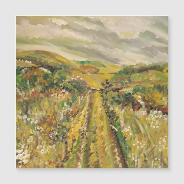 Sommaren på backe (Framsida)