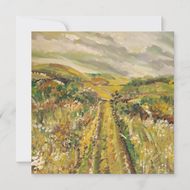 Sommaren på backe (Framsida)