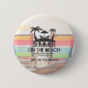Sommaren på Beach PERSONLIG Knapp