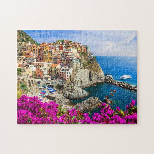 Sommaren på Italien på Capri Pussel (Horisontell)