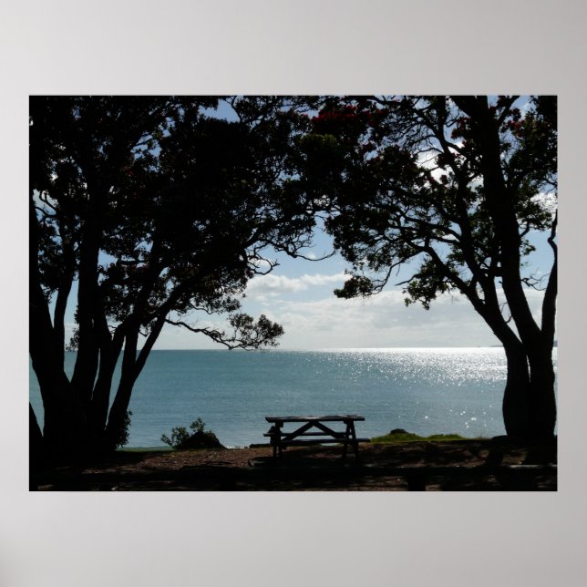 Sommaren Picnic Spot Poster (Framsidan)