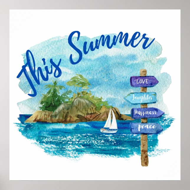Sommaren Poster (Framsidan)