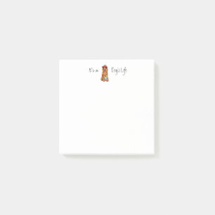 Sommaren Pudel Post-it Block