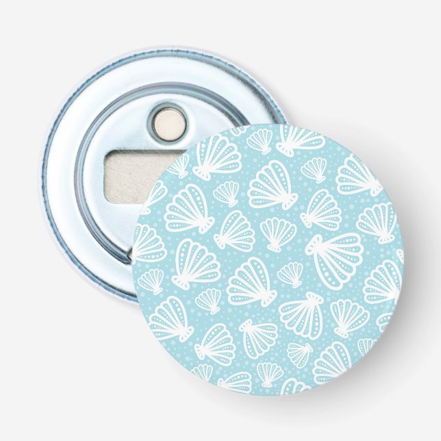 Sommaren Snäcka Mönster Flasköppnare (Framsidan)