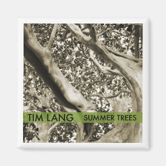 Sommaren Träd Fridge Magnet