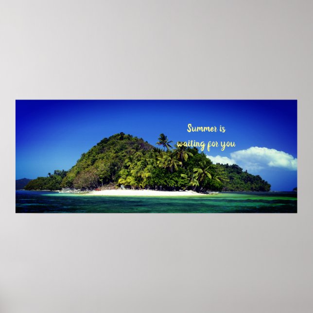 Sommaren väntar på dig poster (Framsidan)