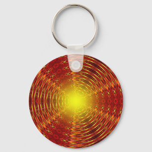 Sommaren värmer Keychain Nyckelring