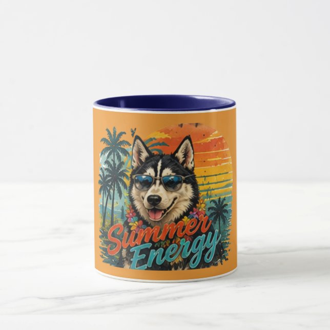 Sommarenergi | Djärv, Trendig & Perfekt sommar Mugg (Center)