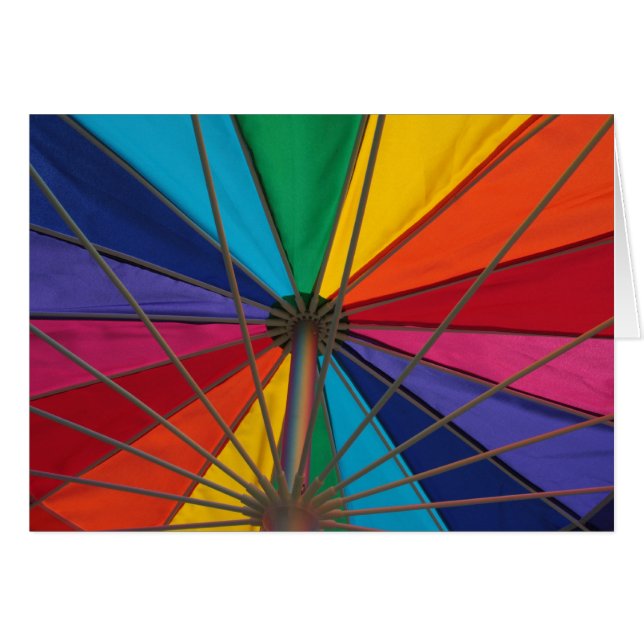 Sommarens Färg Hälsningskort (Framsidan Horizontal)