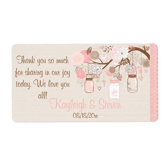 Sommarens favoritetiketter i Dream Wedding Fraktsedel (Framsidan)