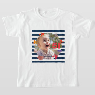 Sommarens födelsedagsfest för barn t shirt