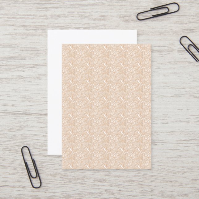 Sommarens gröna bröllopsinbjudan visitkort (Fram/Back In Situ)